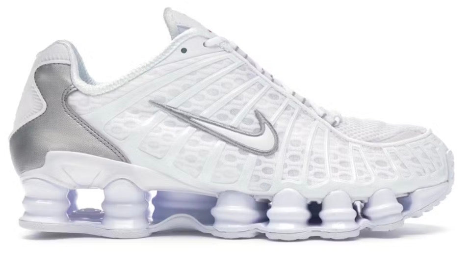 White Nike Shox TL